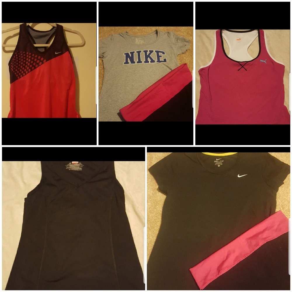 5 SZ small athletic tops